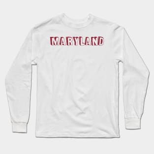 UMD Long Sleeve T-Shirt